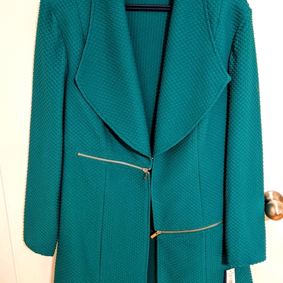 Peter Nygard Jackets & Blazers - Brand New Women's Large Nygard Emerald Coat with Tags